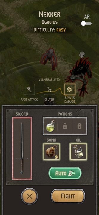 You can carry potions and oils with you during any fight - The Witcher Monster Slayer: Combat Basics - Fight - The Witcher - guide to the game