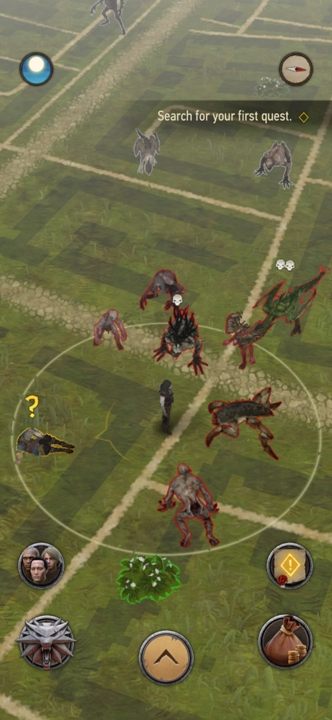 Each enemy has their own difficulty level - The Witcher Monster Slayer: Combat - battle preparations - Fight - Witcher Monster Slayer Guide