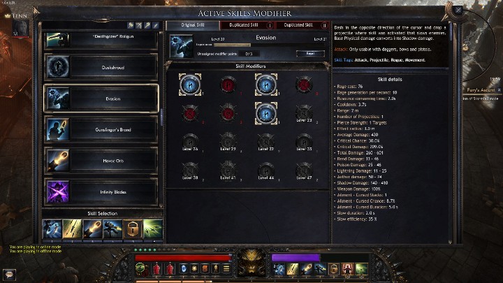 Your most important skills are Aether Jump and Evasion - Best starting builds in Wolcen - Builds - Wolcen Lords of Mayhem Guide