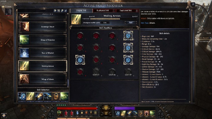 With Wailing Arrow, you can protect yourself from multiple opponents at the same time - Best starting builds in Wolcen - Builds - Wolcen Lords of Mayhem Guide