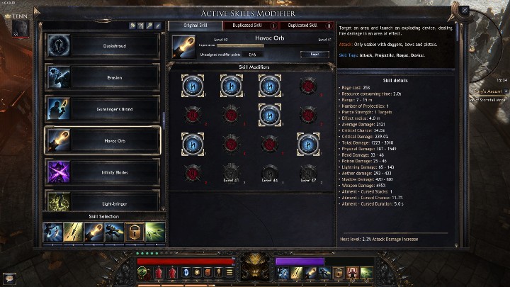 Havoc Orbs will allow you to destroy enemies from a greater distance - Best starting builds in Wolcen - Builds - Wolcen Lords of Mayhem Guide