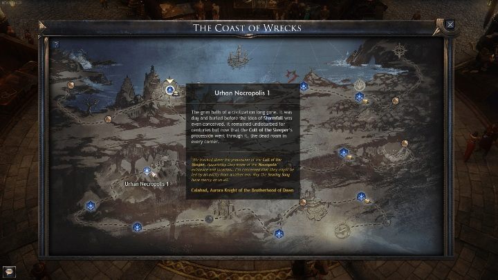 Next, select the point you want to move to - Fast travel in Wolcen - Basics - Wolcen Lords of Mayhem Guide