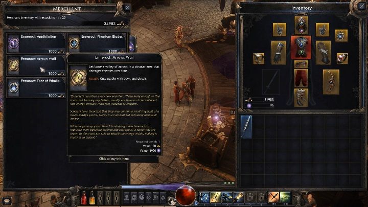 Active skills can be purchased or obtained, for example, from chests or dropped by defeated opponents - Combat system in Wolcen - Basics - Wolcen Lords of Mayhem Guide