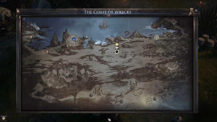 Each map consists of several locations - Map in Wolcen - Basics - Wolcen Lords of Mayhem Guide