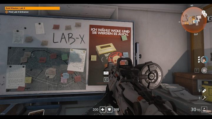 You can find the tape near the board full of plans in Laboratory X - Secrets and collectibles in Lab X | Wolfenstein Youngblood - Collectibles and secrets - Wolfenstein Youngblood Guide