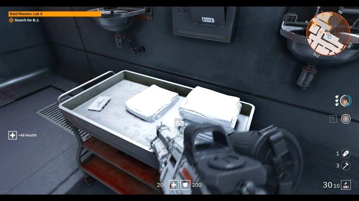 In one of the bathrooms in the lab, youll find a towel chair - Secrets and collectibles in Lab X | Wolfenstein Youngblood - Collectibles and secrets - Wolfenstein Youngblood Guide
