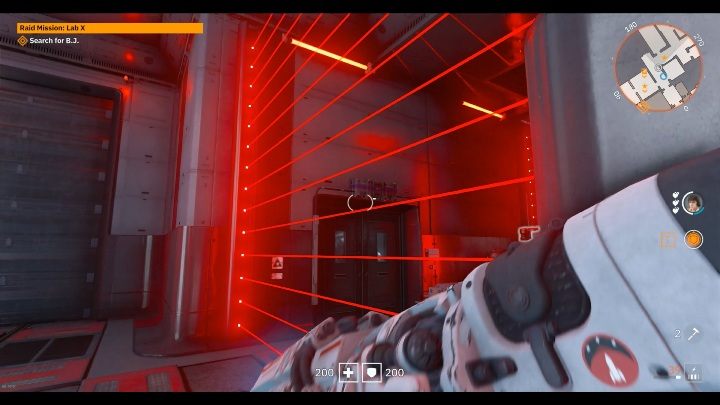 In order to get this chest, you have to open the door with an electric weapon - Secrets and collectibles in Lab X | Wolfenstein Youngblood - Collectibles and secrets - Wolfenstein Youngblood Guide