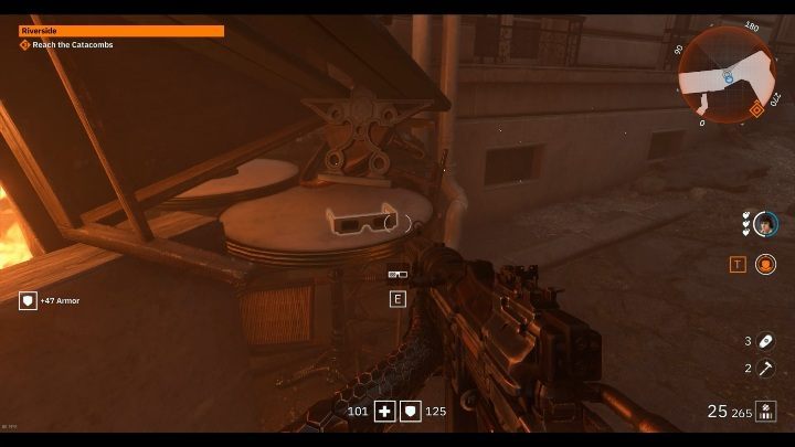 You will find these glasses on the nightstand, among the trenches - Secrets and collectibles in Riverside | Wolfenstein Youngblood - Collectibles and secrets - Wolfenstein Youngblood Guide