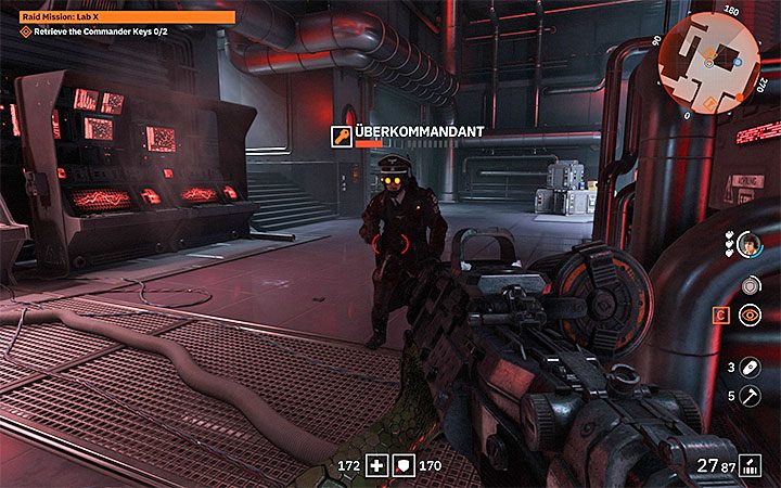 In the new hall there is a group of opponents, among them you will find a Zerstorer - Raid Mission Lab X | Wolfenstein Youngblood Walkthrough - Main story - Wolfenstein Youngblood Guide