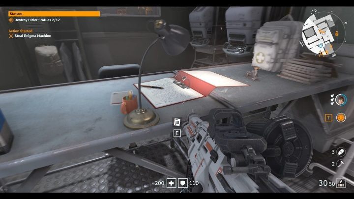 At the hospital, on one of the metal desks, youll find a doctors note - Secrets and collectibles in Little Berlin | Wolfenstein Youngblood - Collectibles and secrets - Wolfenstein Youngblood Guide