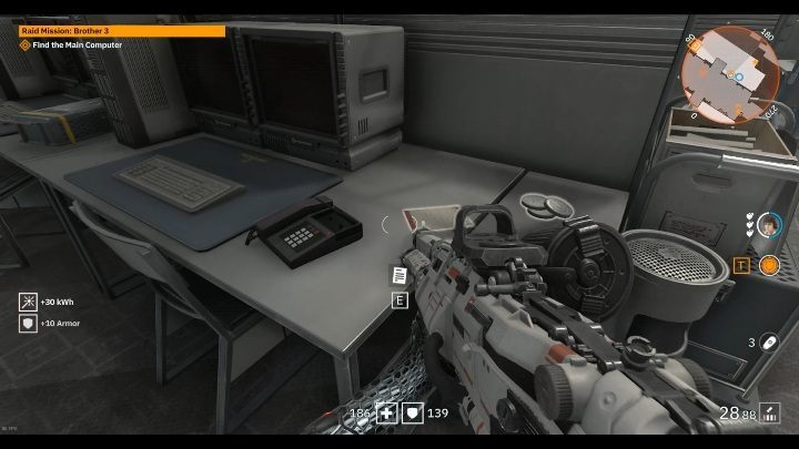 In an office building you must reach the last position to find a note - Secrets and collectibles in Brother 3 | Wolfenstein Youngblood - Collectibles and secrets - Wolfenstein Youngblood Guide