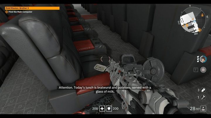 In a small cinema you will find a tape - Secrets and collectibles in Brother 3 | Wolfenstein Youngblood - Collectibles and secrets - Wolfenstein Youngblood Guide