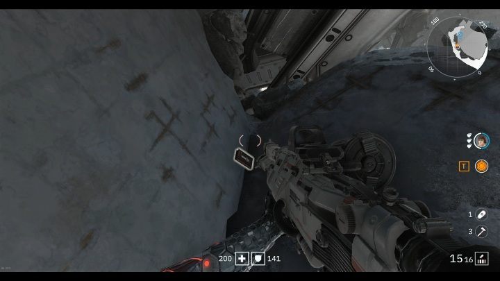 On the ruins of one of the buildings you will find a black cover - Secrets and collectibles in Brother 3 | Wolfenstein Youngblood - Collectibles and secrets - Wolfenstein Youngblood Guide