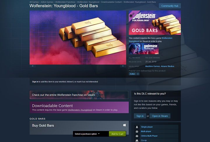 Goldbarren werden in einem speziellen In-Game-Store gekauft. Gibt es im Spiel in Wolfenstein Youngblood Mikrozahlungen?  - FAQ - Häufig gestellte Fragen - Wolfenstein Youngblood Guide