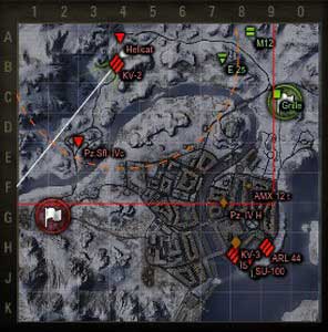 6 Tank marker - left yellow digit - vehicle tier - Recommended mods - For beginners - World of Tanks - Game Guide and Walkthrough