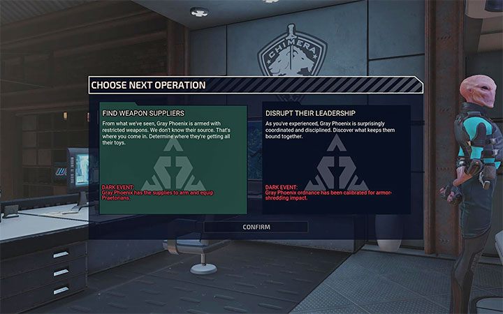 Your investigation log, found in the Investigation tab, will grow as you make progress in the main story - XCOM Chimera Squad: Campaign guide - Basics - XCOM Chimera Squad Guide