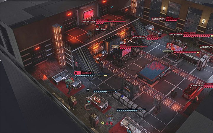 The fourth battle takes place in the Atlas command center - XCOM Chimera Squad: Campaign guide - Basics - XCOM Chimera Squad Guide
