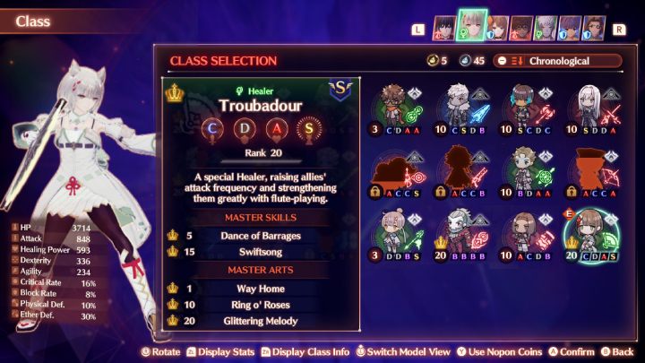 When Cammuravi joins your team, you will unlock the Seraph class - Xenoblade 3: Character classes - a list of all - Basics - Xenoblade Chronicles 3 Guide